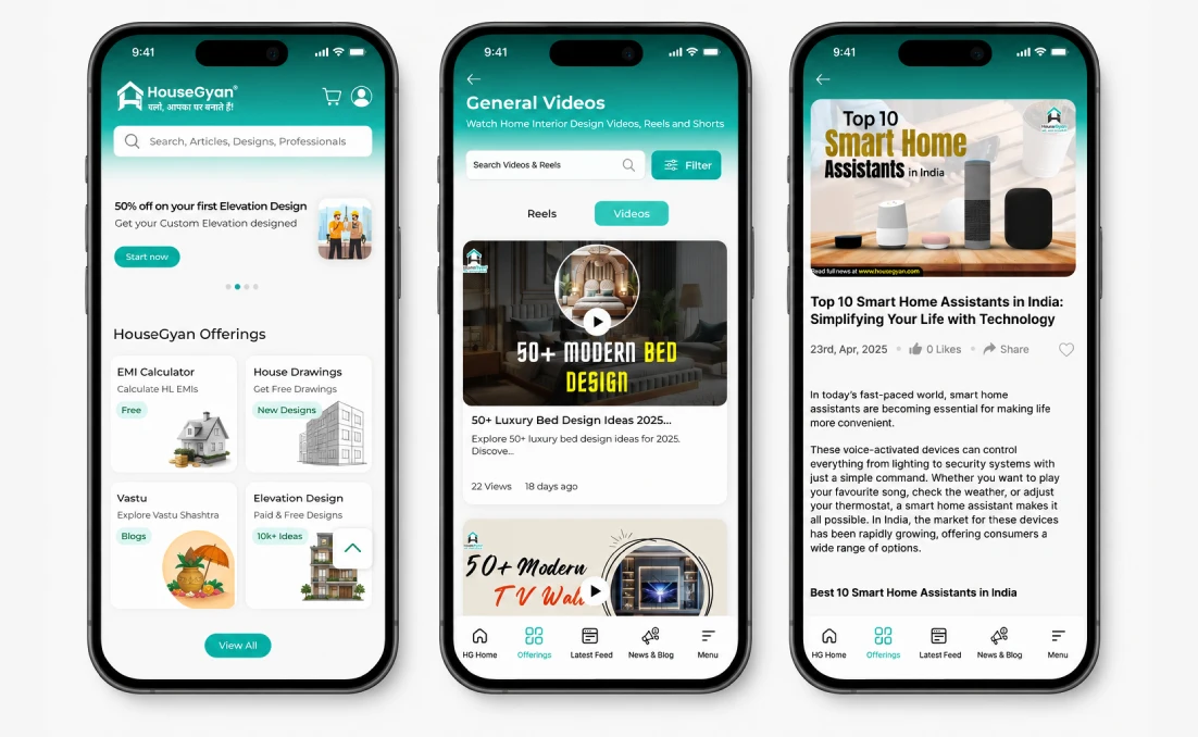 HouseGyan SEO growth dashboard