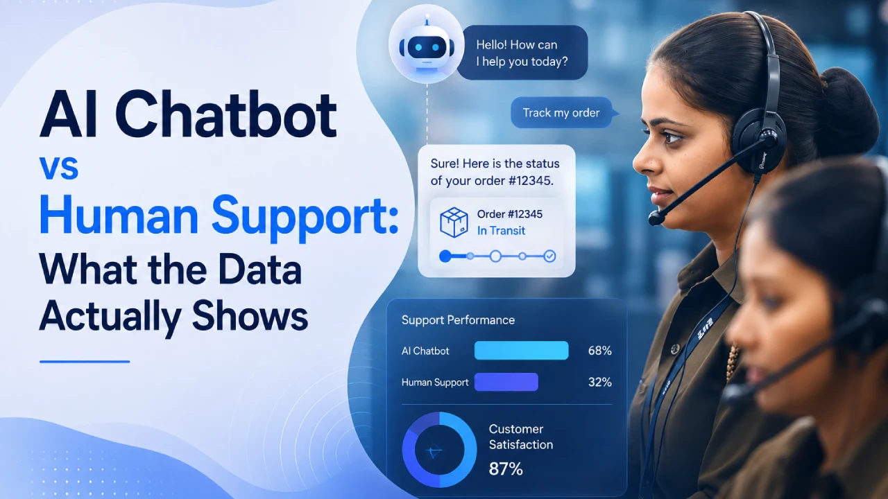 AI Chatbot vs Human Support: What the Data Actually Shows
