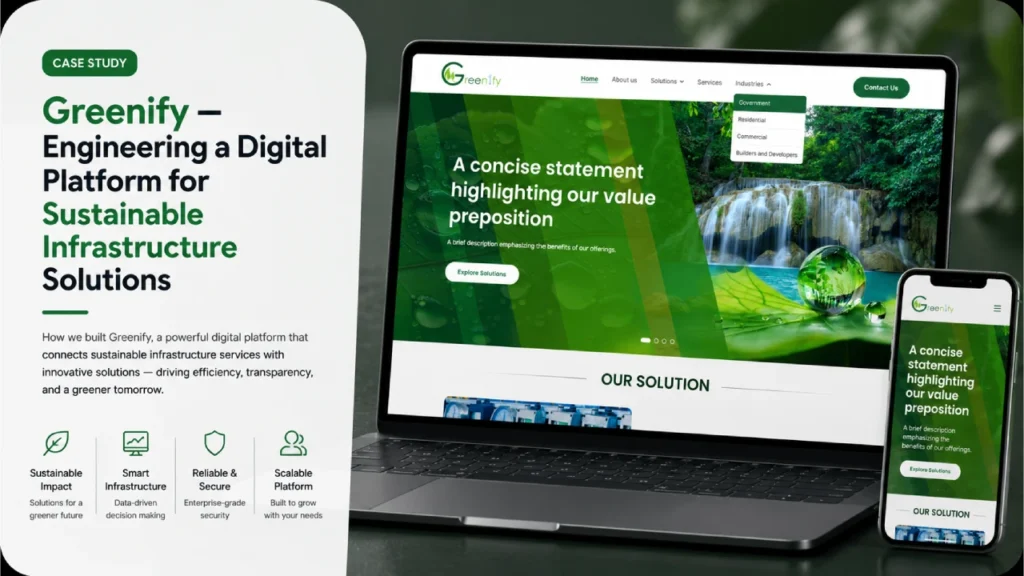 Greenify — Engineering a Digital Platform for Sustainable Infrastructure Solutions