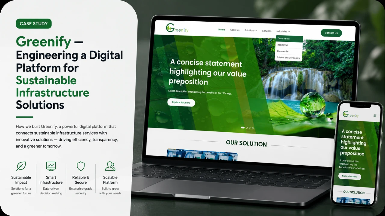 Greenify — Engineering a Digital Platform for Sustainable Infrastructure Solutions