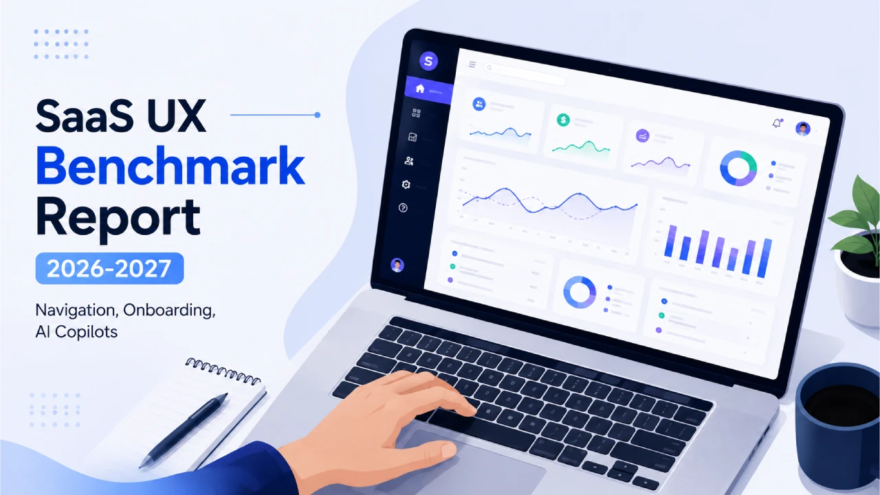 SaaS UX Benchmark Report 2026-2027: The UX Trends Shaping Navigation, Onboarding & AI Copilots