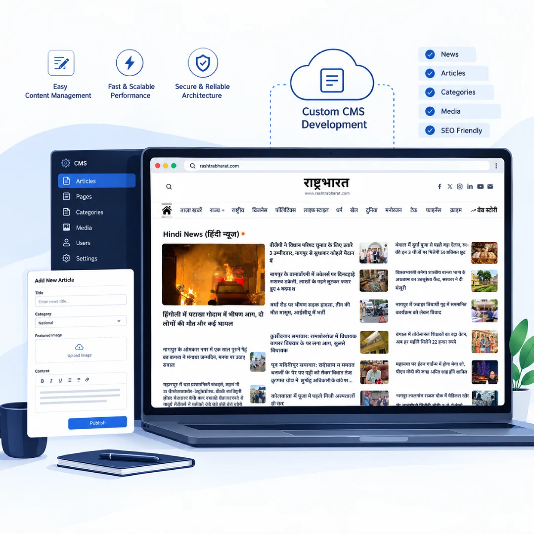 Newsroom CMS Development