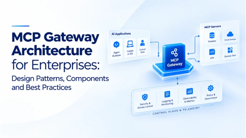 MCP Gateway Architecture for Enterprises: Design Patterns, Components and Best Practices