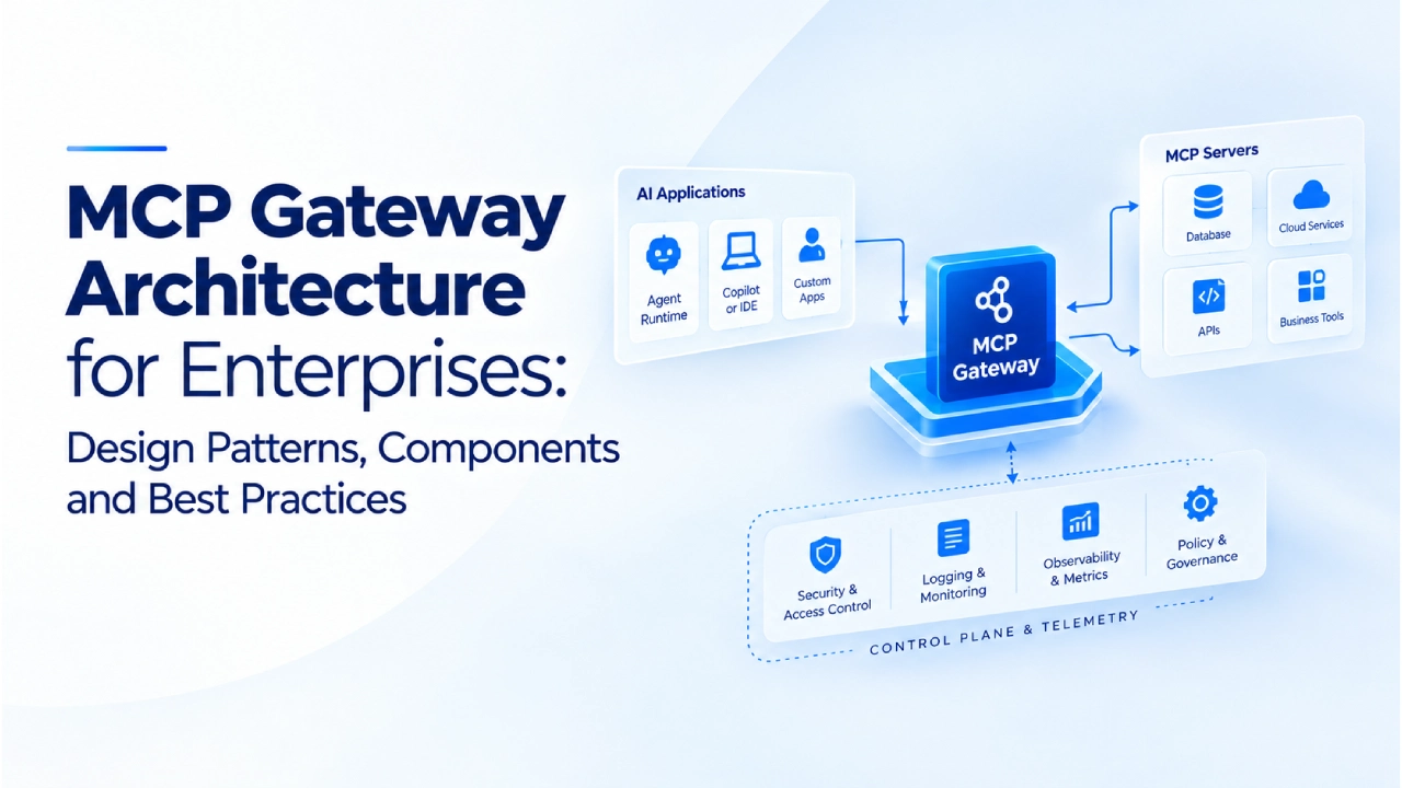 MCP Gateway Architecture for Enterprises: Design Patterns, Components and Best Practices
