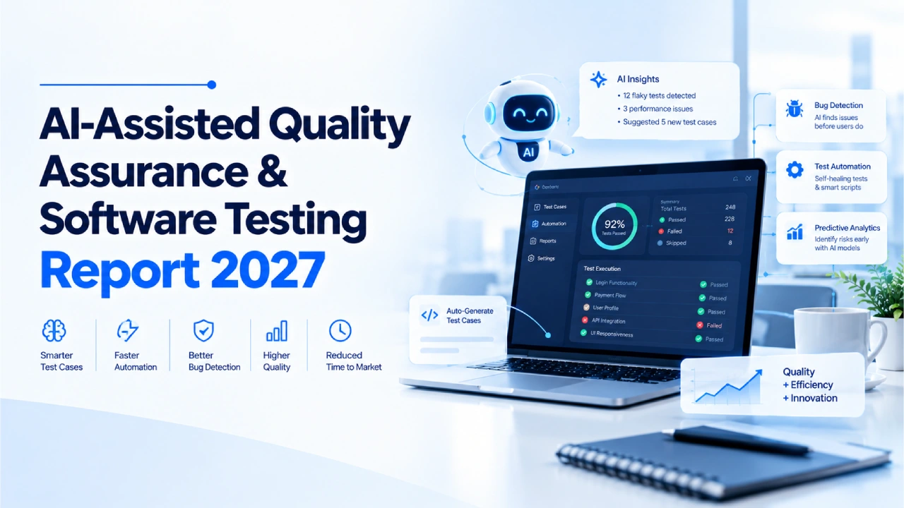 AI-Assisted Quality Assurance & Software Testing Report 2027. Real-Project Data by Cybertize Technologies