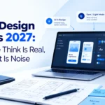 UI UX Design Trends 2027: What We Think Is Real, and What Is Noise
